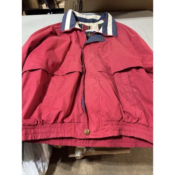 Luna Pier Other - Luna Pier Men's‎ Sz XL Vintage ( SPRINT LOGO )  Red Lightweight Jacket